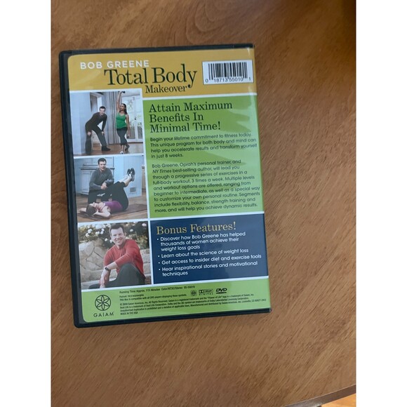 Bob Greene: Total Body Makeover - DVD By Bob Greene - NEW SEALED - Picture 2 of 2